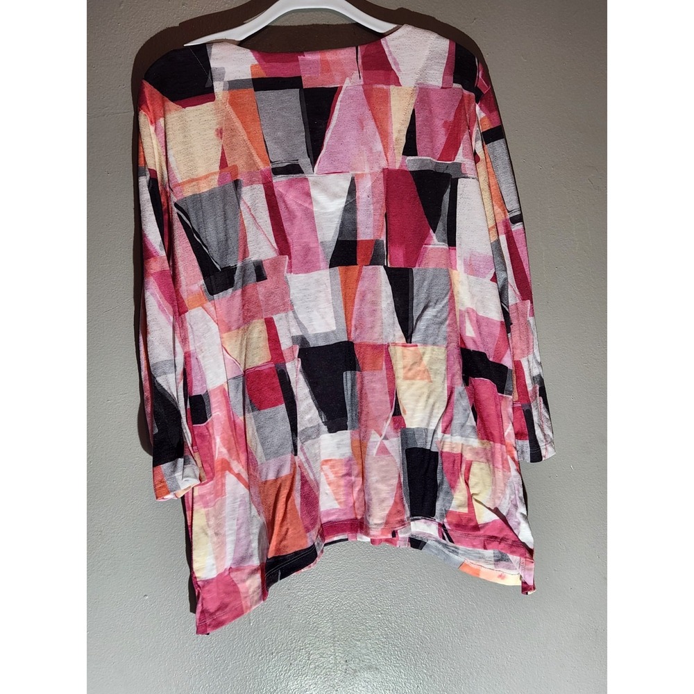alfred dunner tops large 3/4 sleeve - Picture 2 of 6